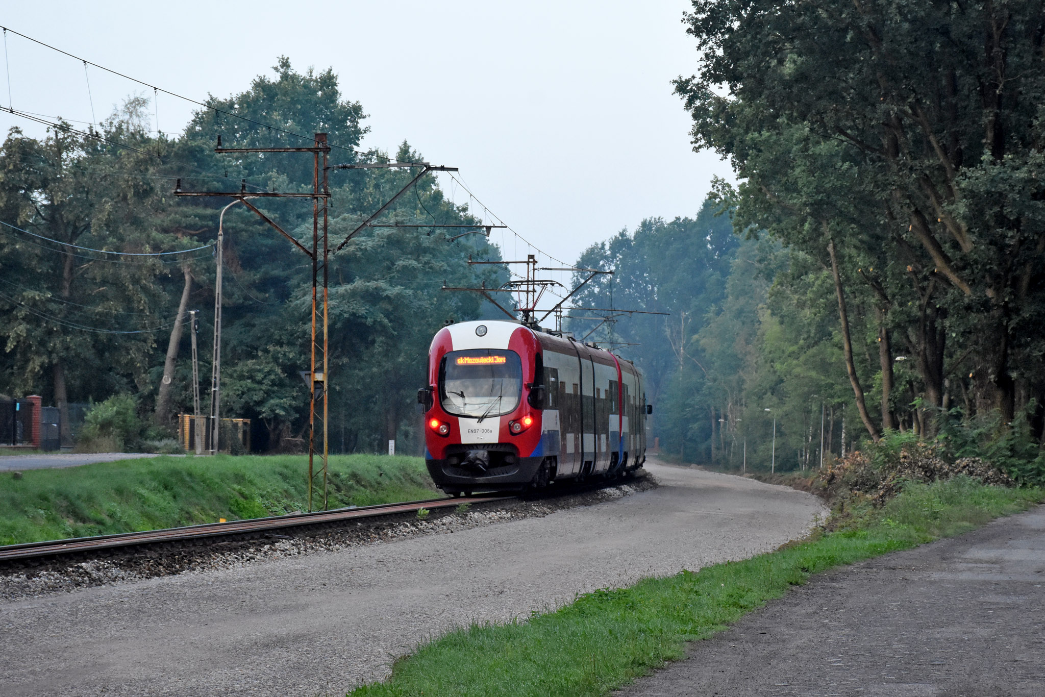 Pociąg WKD Pesa