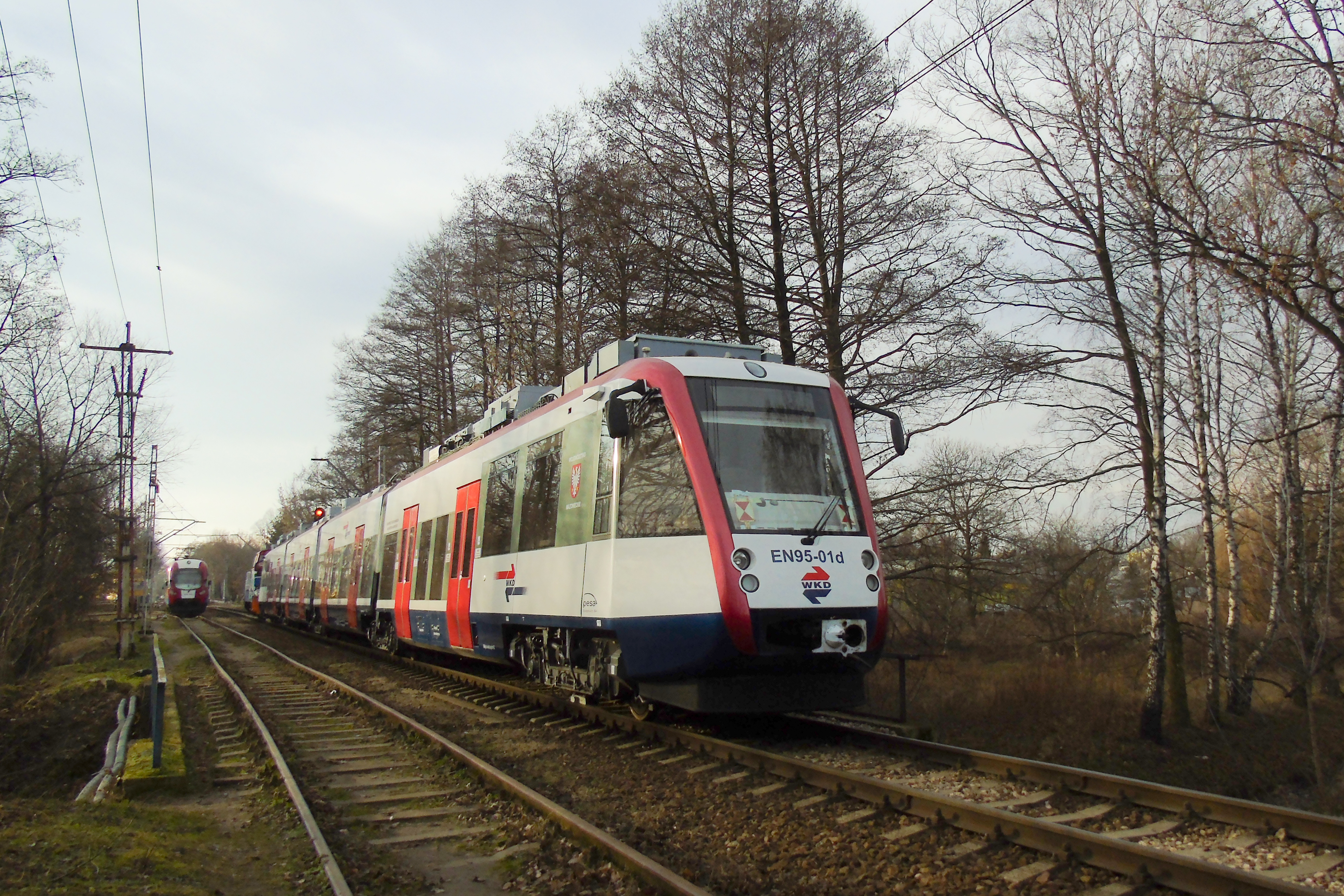 Pociąg EN95 na szlaku