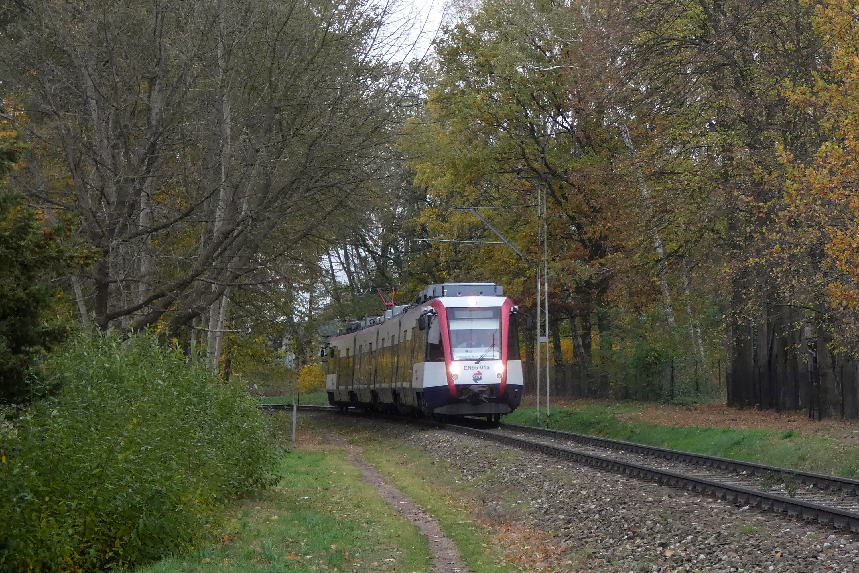 Pociąg EN95 na szlaku