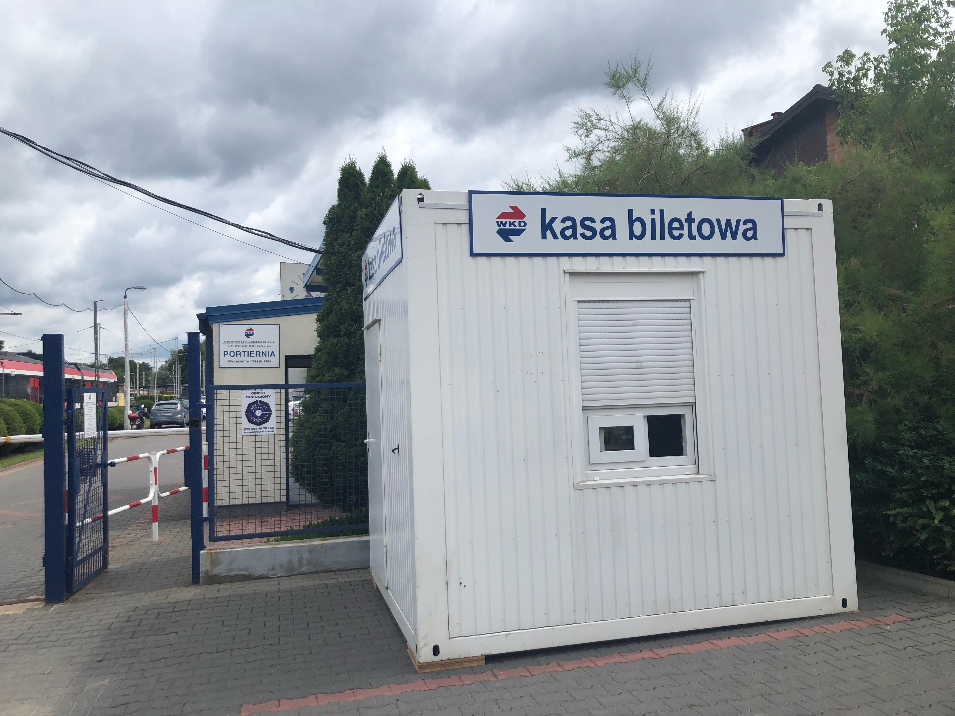 Kasa biletowa WKD